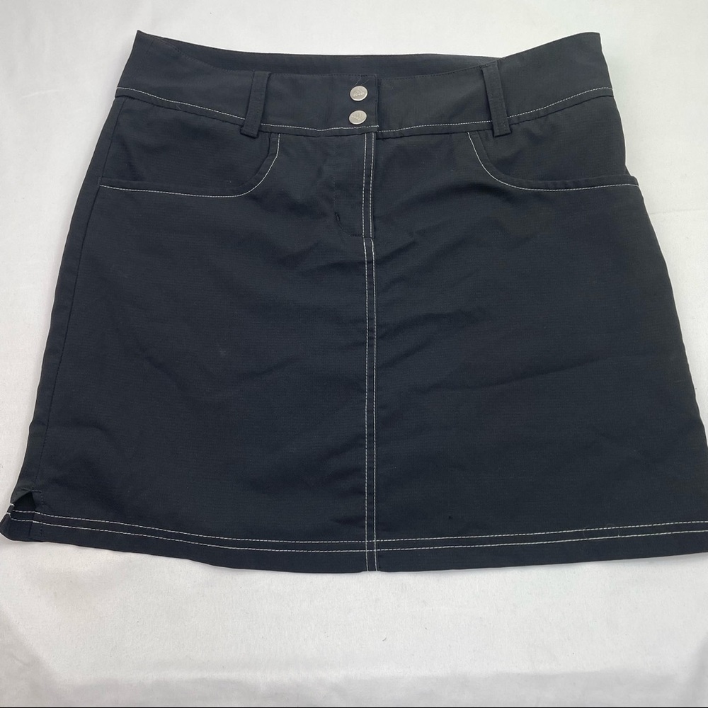 Adidas Climacool Tennis Golf Black Skirt Womens Size 4 Lightweight Breathable